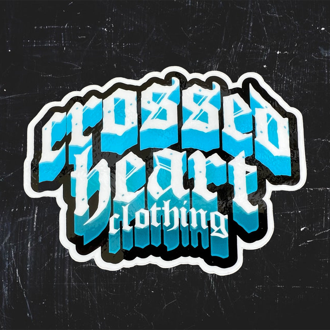 BLUE LOGO STICKER