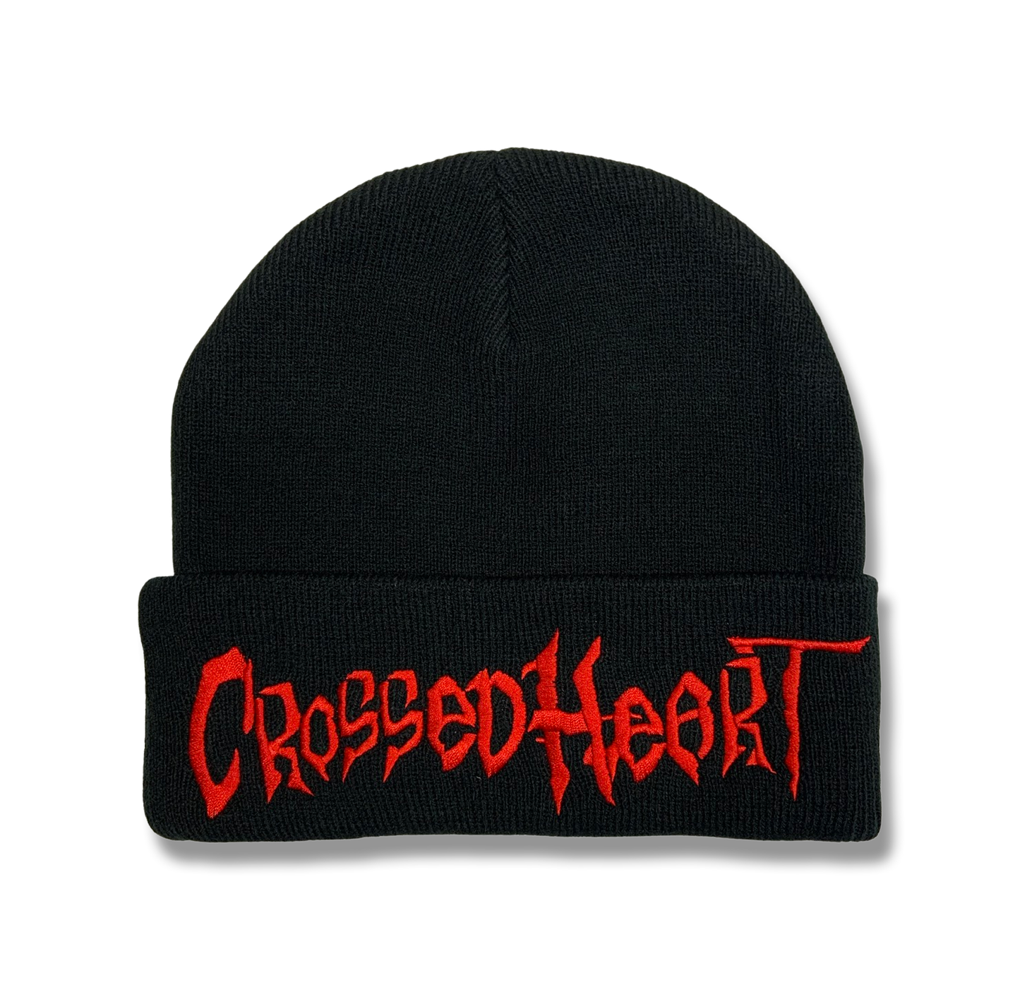 CROSSED TOPIC BEANIE