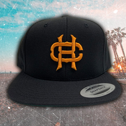 CREW LOGO SNAPBACK (ORANGE)
