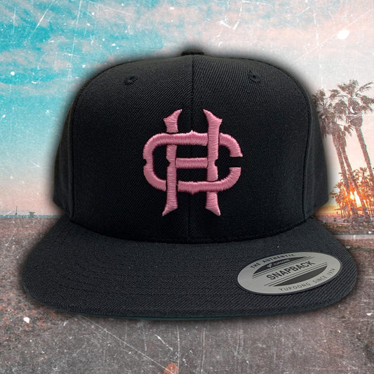 CREW LOGO SNAPBACK (PINK)