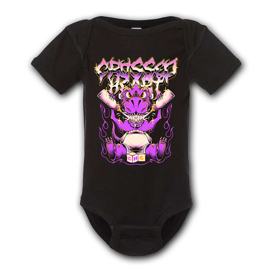 TINY TERROR ONESIE (PINK)