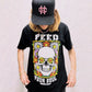 Feed Your Soul | Tattoo Inspired Skull Graphic T-Shirt