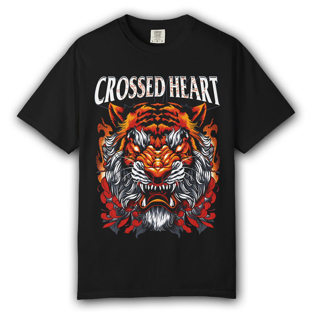 Outsider | Neo-Traditional Tattoo Tiger Graphic T-Shirt