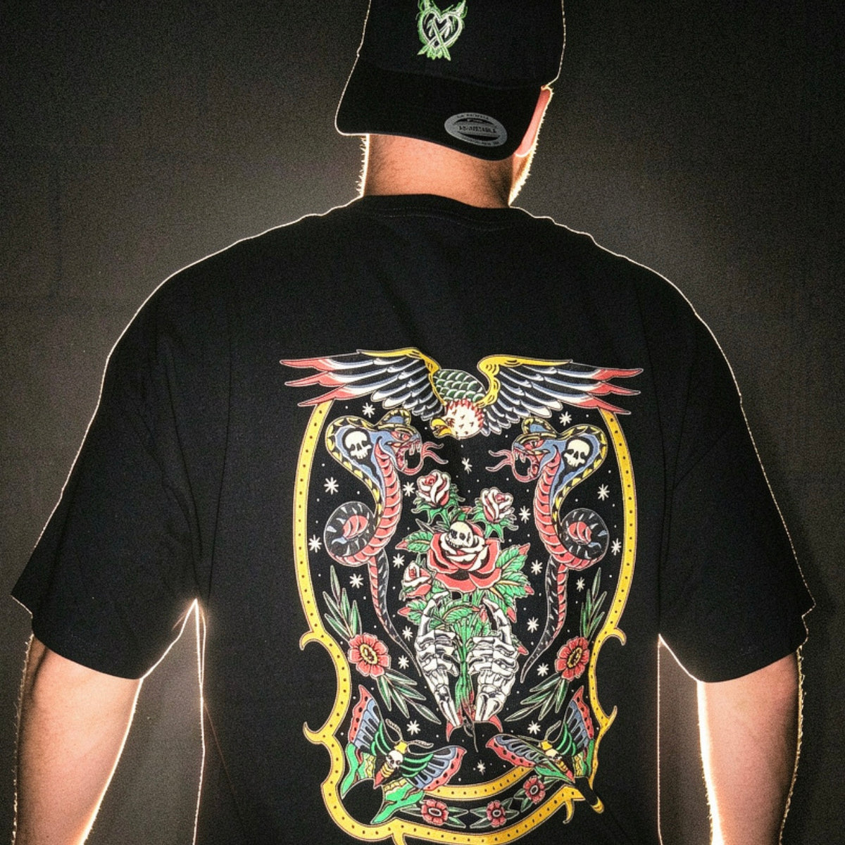 Tatted Up | Traditional Flash Tattoo Graphic T-Shirt