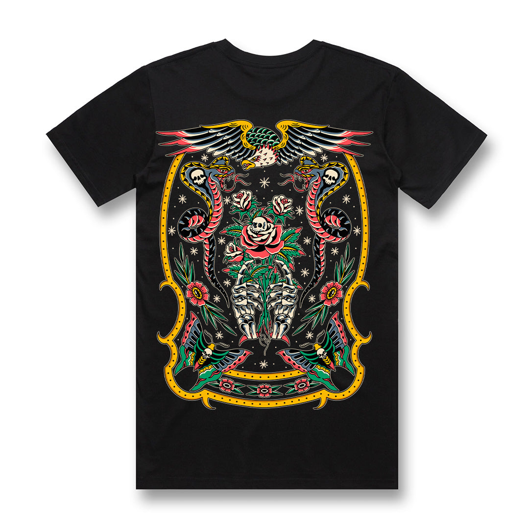 Tatted Up | Traditional Flash Tattoo Graphic T-Shirt