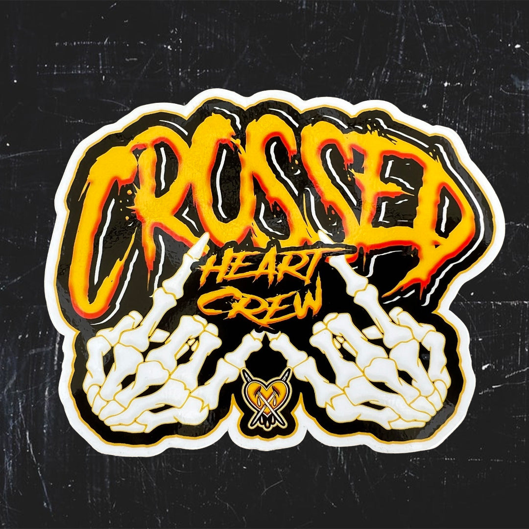 Crew Do Sticker CREW STICKER – Crossed Heart Clothing
